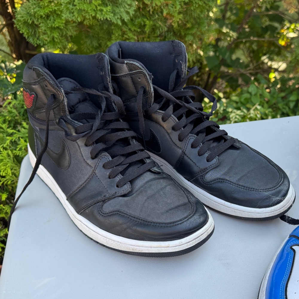 Air Jordan Nike Men's Black High-Top Sneakers